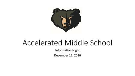 Accelerated Middle School