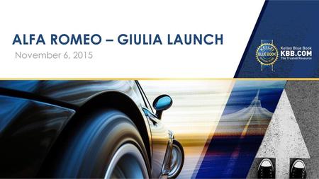 ALFA ROMEO – GIULIA LAUNCH