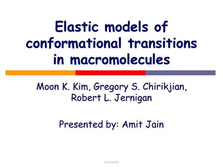 Elastic models of conformational transitions in macromolecules