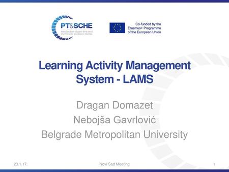 Learning Activity Management System - LAMS