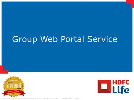 Group Web Portal Service