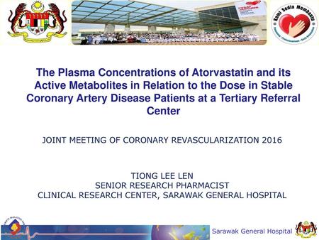 The Plasma Concentrations of Atorvastatin and its Active Metabolites in Relation to the Dose in Stable Coronary Artery Disease Patients at a Tertiary Referral.