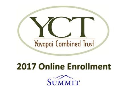 2017 Online Enrollment.