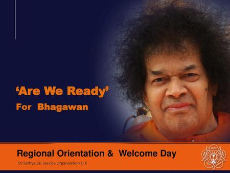 Regional Orientation & Welcome Day