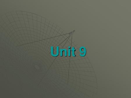 Unit 9.