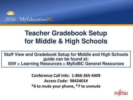 Teacher Gradebook Setup for Middle & High Schools