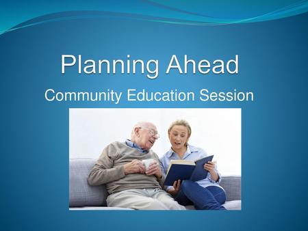 Community Education Session