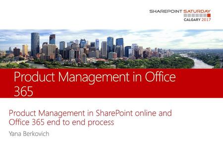 Product Management in Office 365