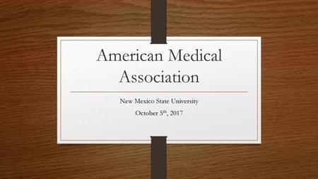 American Medical Association