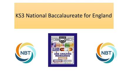 KS3 National Baccalaureate for England