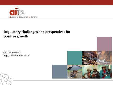 Regulatory challenges and perspectives for positive growth