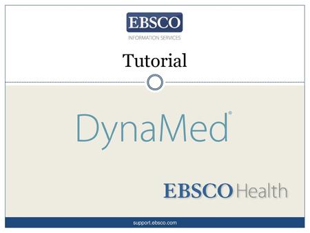 Tutorial support.ebsco.com.