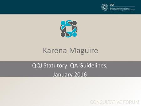 QQI Statutory QA Guidelines, January 2016