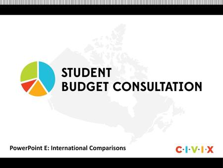 PowerPoint E: International Comparisons