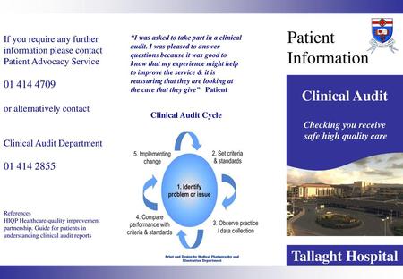 The Clinical Audit Cycle