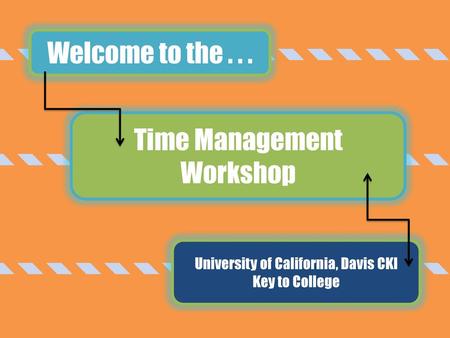 Time Management Workshop