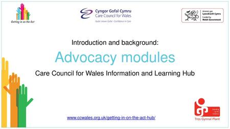 Care Council for Wales Information and Learning Hub