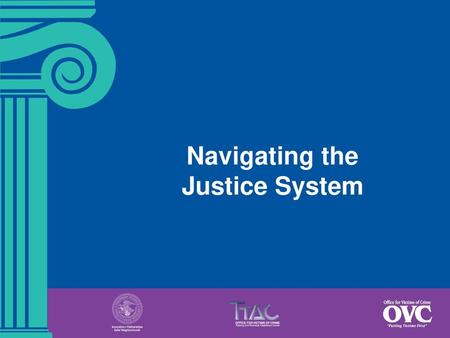 Learning Objectives Describe the seven phases of the criminal justice process. Identify at least two key victims’ rights in each phase of the criminal.