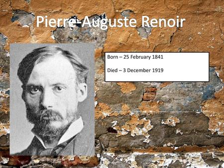 Pierre-Auguste Renoir