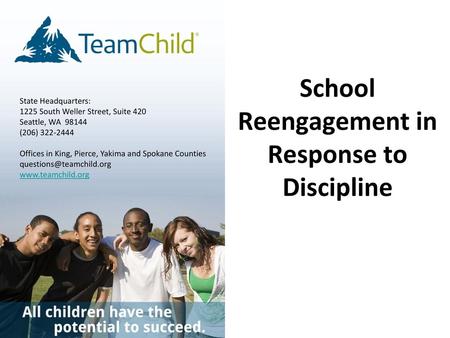 School Reengagement in Response to Discipline