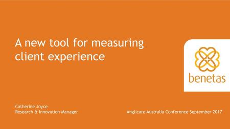 A new tool for measuring client experience