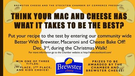 Think your mac and cheese has what it takes to be the best?