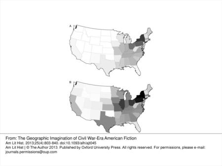 From: The Geographic Imagination of Civil War-Era American Fiction