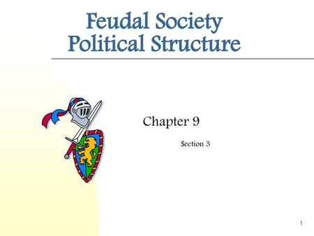 Feudal Society Political Structure