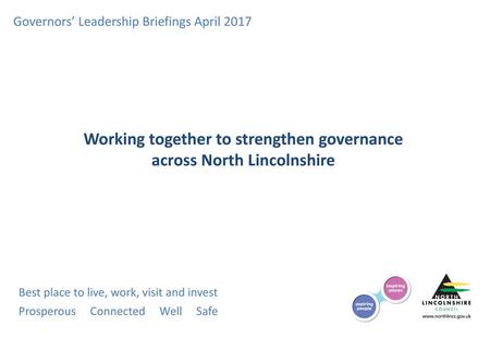 Working together to strengthen governance across North Lincolnshire