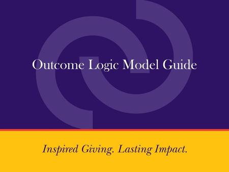 Outcome Logic Model Guide