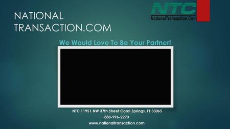 NATIONAL TRANSACTION.COM