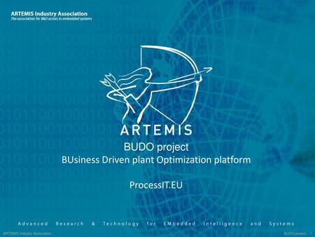 BUDO project BUsiness Driven plant Optimization platform