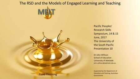 The RSD and the Models of Engaged Learning and Teaching