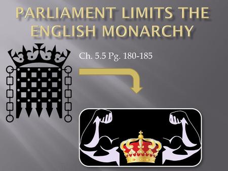 Parliament Limits the English Monarchy