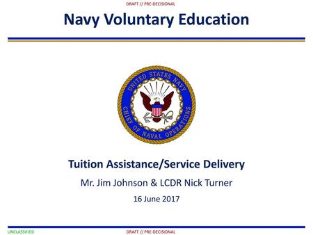 Navy Voluntary Education