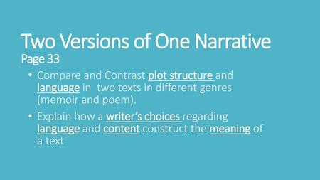 Two Versions of One Narrative Page 33