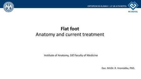 Flat foot Anatomy and current treatment