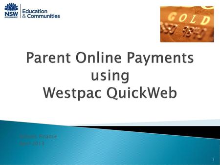 Parent Online Payments using Westpac QuickWeb