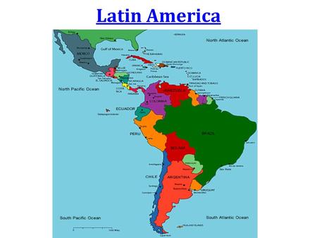 Latin America.