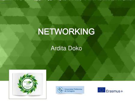 ©Showeet.com NETWORKING Ardita Doko.