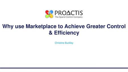 Why use Marketplace to Achieve Greater Control & Efficiency