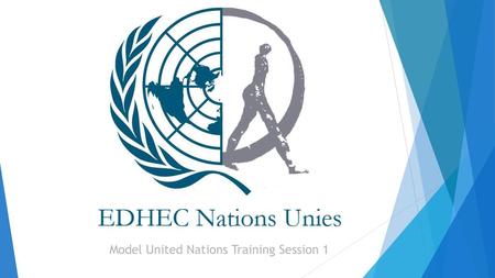 Model United Nations Training Session 1