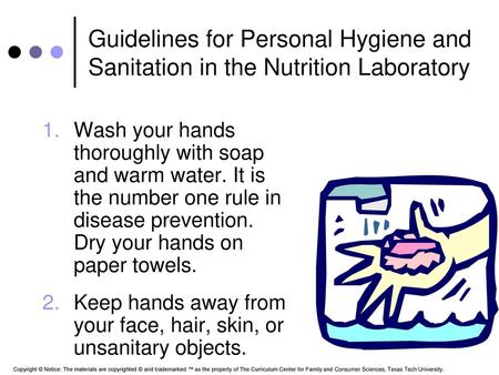 Wash your hands thoroughly with soap and warm water