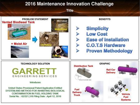 2016 Maintenance Innovation Challenge