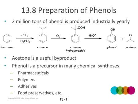 13.8 Preparation of Phenols