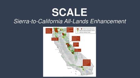 SCALE Sierra-to-California All-Lands Enhancement