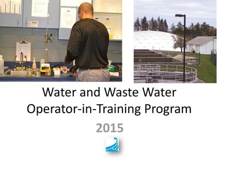 Water and Waste Water Operator-in-Training Program