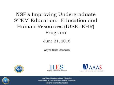 June 21, 2016 Wayne State Univeristy