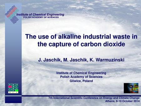 The use of alkaline industrial waste in the capture of carbon dioxide