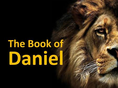 The Book of Daniel.